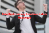 Kata Bijak tentang Kesetiaan dalam Hubungan