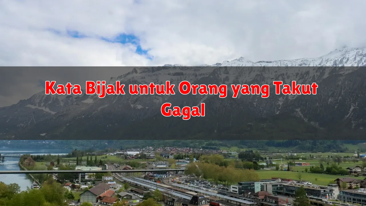 Kata Bijak untuk Orang yang Sedang Merencanakan Masa Depan